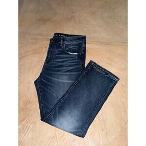 American Eagle original straight men’s dark wash jeans size 36x30